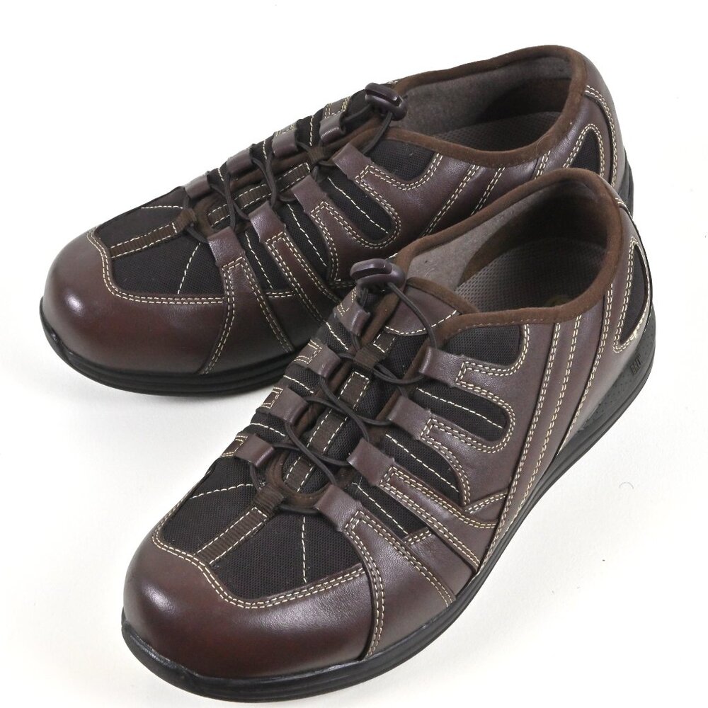 NEW Drew Daisy Active Leather Sport Running Athletic Lace Up Sneaker US9.5 UK7.5
